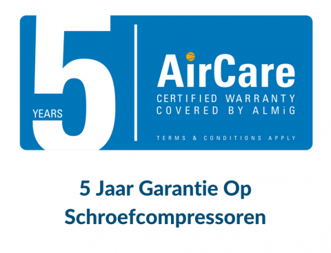 Schroefcompressor-garantie