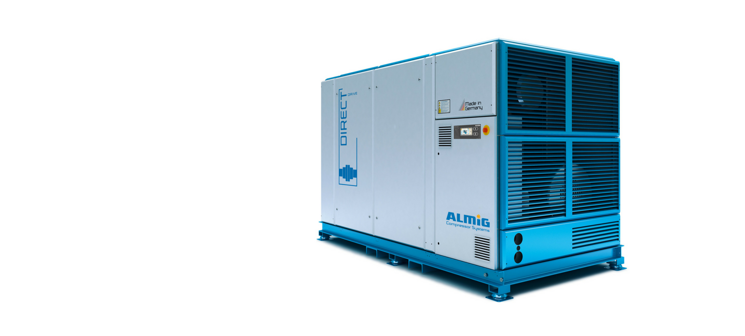 DIRECT compressor ALMiG Hoog rendement door directe koppeling