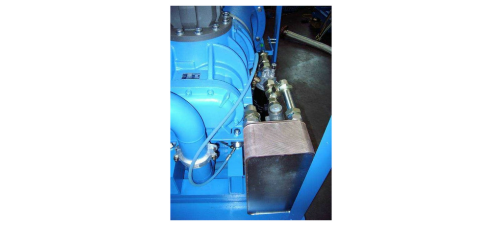 Warmterecuperatie op compressor